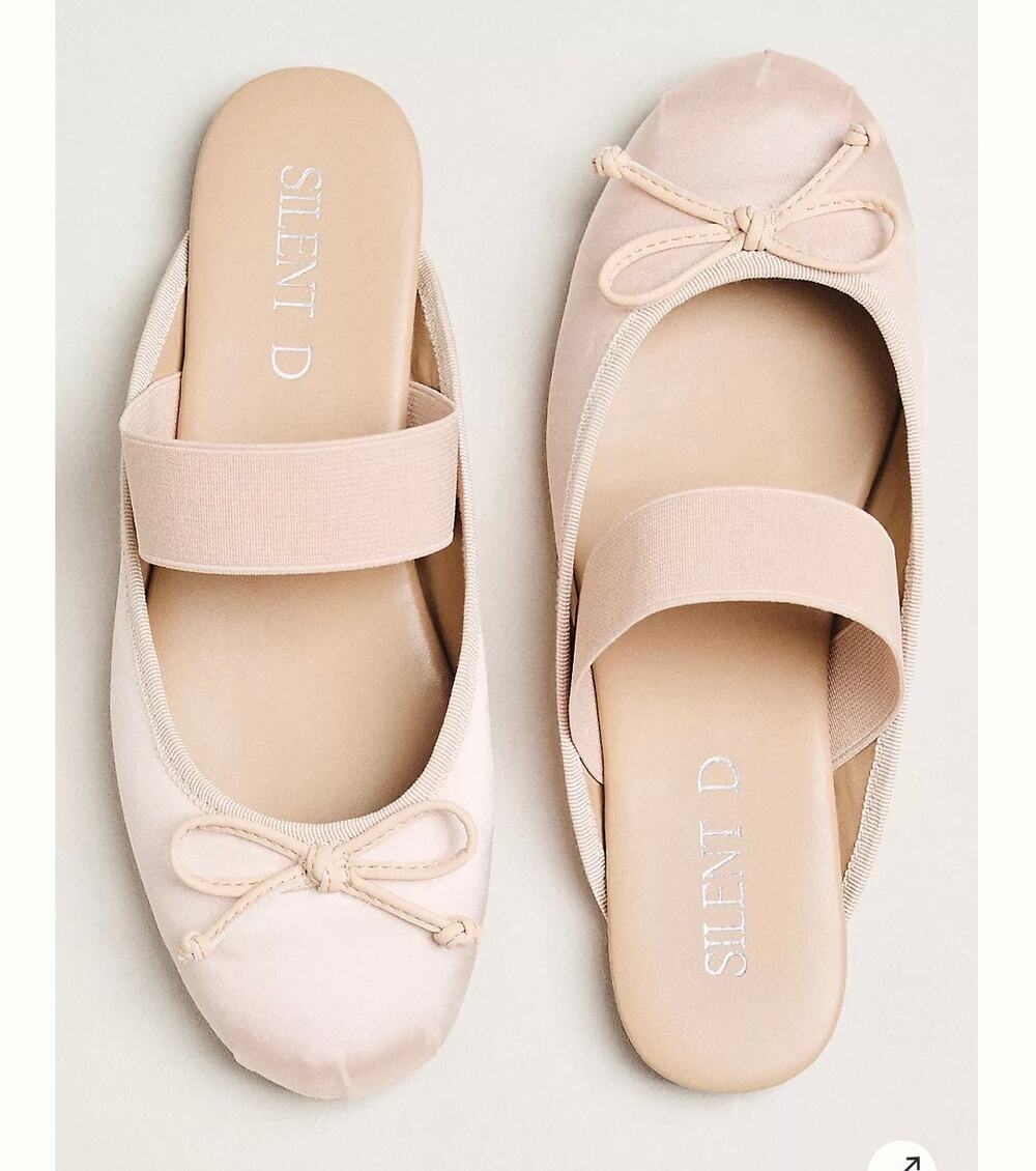 Silent D Martha Slip-On Ballet Mules